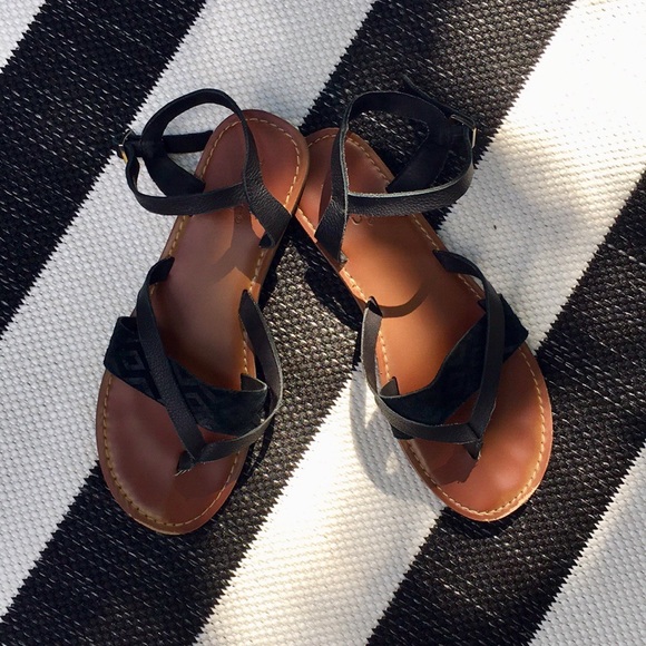 toms lexie sandals black leather